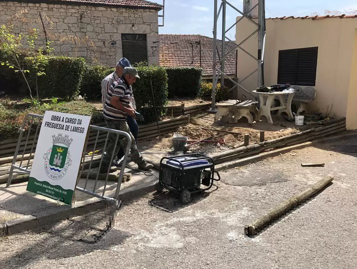 Obras de reparação, manutenção e melhoramento